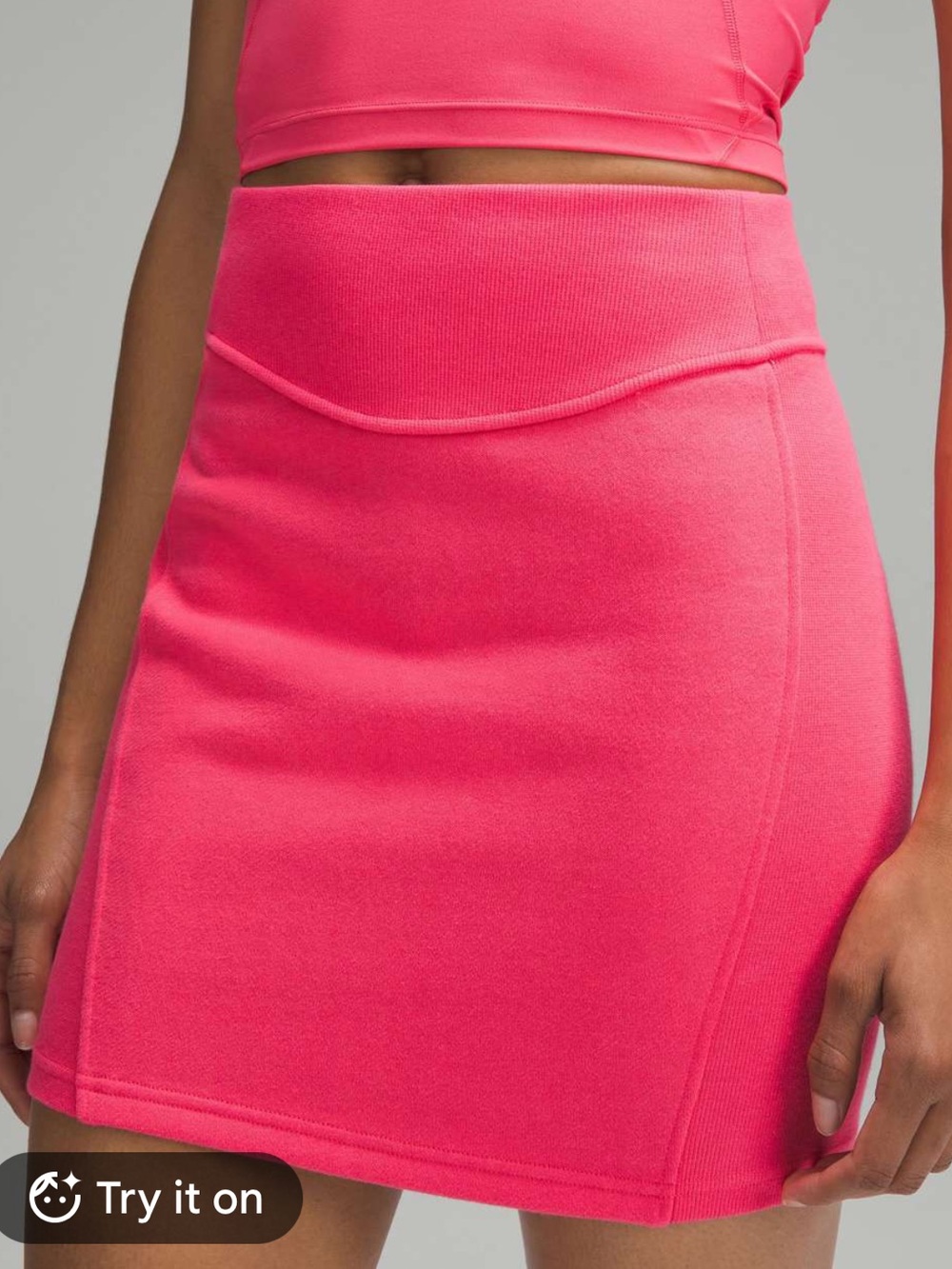 Lululemon Scuba High-Rise Mini Skirt